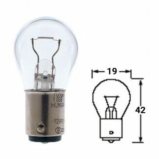 Лампочка BA15d для навигационных огней, 12V/15Вт C14059B